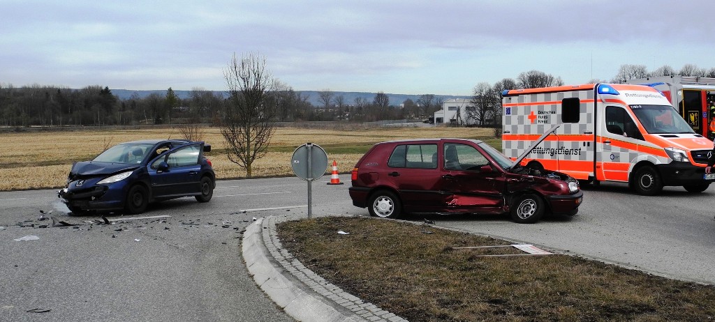 Feuerwehr Riedlingen - Verkehrsunfall B311 Riedlingen - Neufra